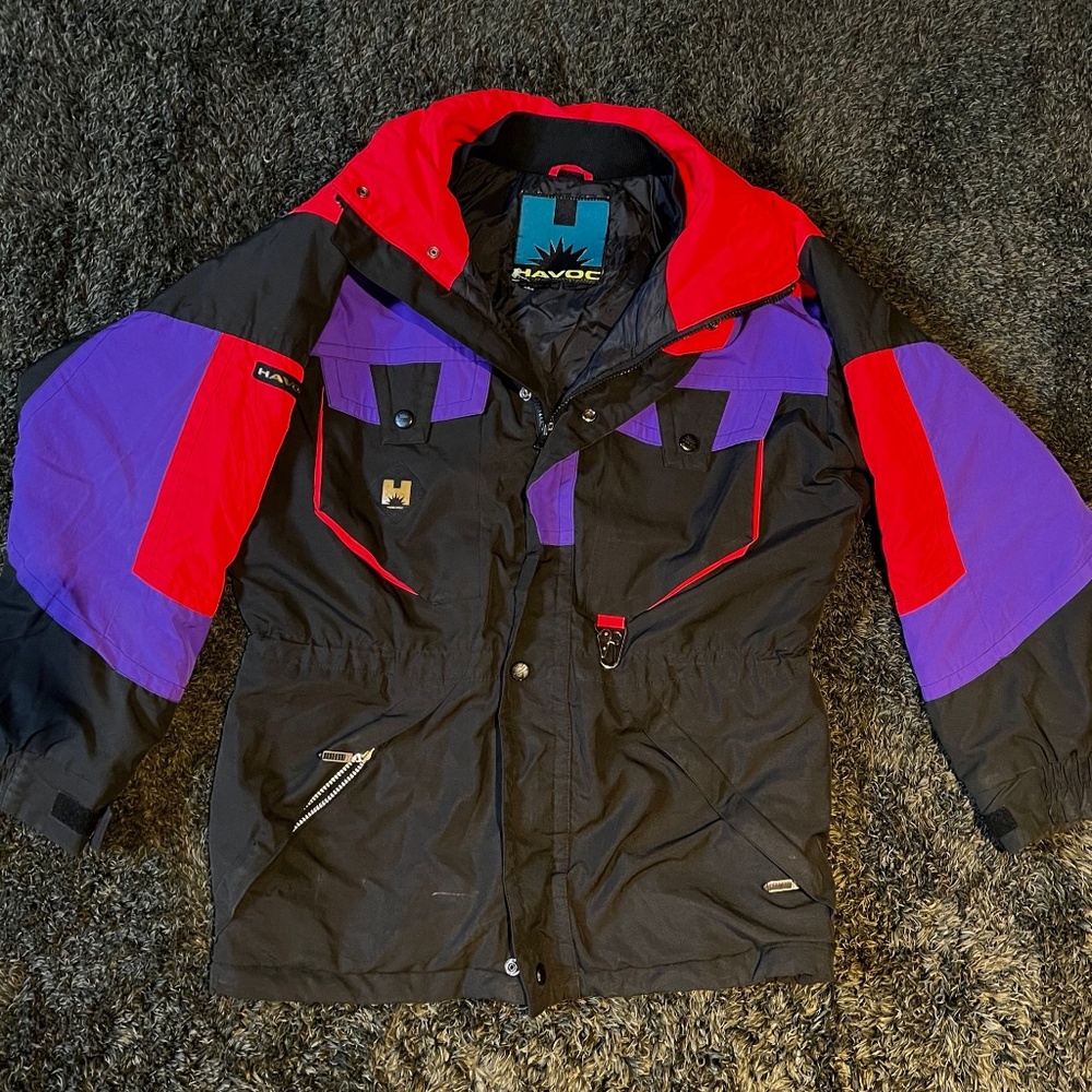 Vintage Mens Ski Jacket - HAVOC
